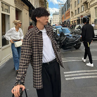 Basic check shirt