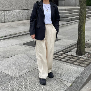 Balloon Cotton Easy Pants