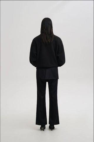 [MASONPRINCE] Embroidered Fleece Collar Jacket