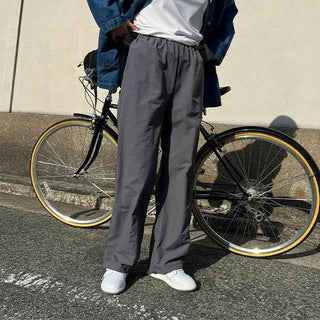 Spring wide-leg pants