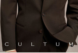 [CULTUM] 1930s Wool Blend Twill 3-Piece Suit