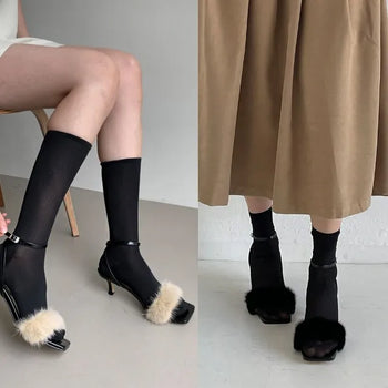 Mid-heel sandals (3c)