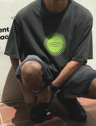 Shine Pigment Short Sleeve T-shirt (3 colors)