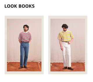 [CULTUM] Stripe Short-Sleeve Tee