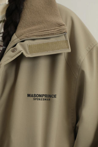 MASONPRINCE Stand Collar Windbreaker