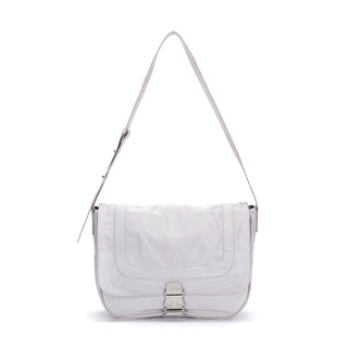 BIG BUCKLE BAG IN LIGHT GREY