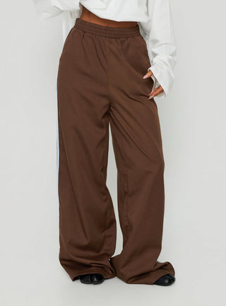 Fielder Sweatpants Brown / Blue