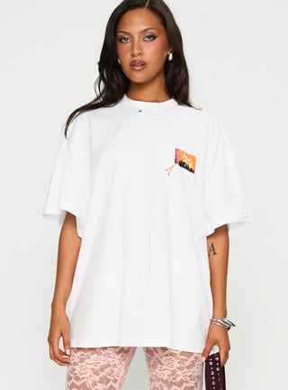 Matchbox Collection Graphic Tee White  Multi