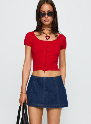 Lemoni Skort Denim Blue