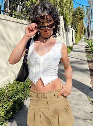 Silvanna Top White