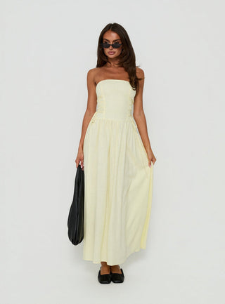 So Far So Good Maxi Dress Butter