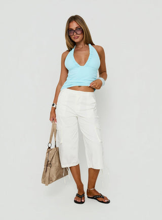 Alfonza Utility Capri White