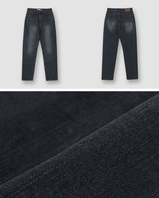 (basic/long) Brushed-back vintage denim - 4 sizes