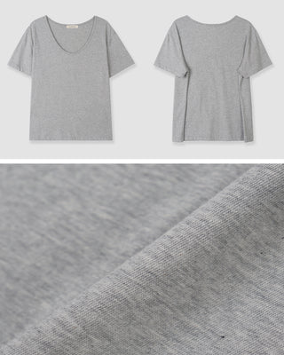 U-neck T-shirt - 7 colors