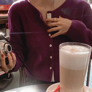 Detail Slim Cardigan