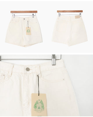Natural Cream Cotton Shorts - 4 sizes