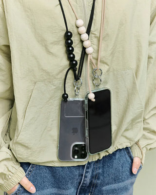 [3rd Re-release] (ORIGINAL) Wood Ball Shoulder Strap (natural)