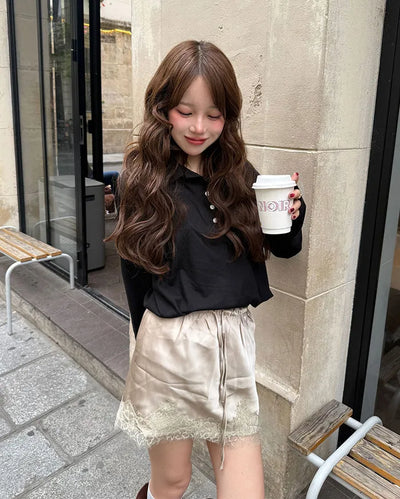 Skipper Collar Long T-Shirt