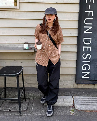 Parachute cargo pants