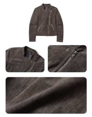 [NECY] Vintage Suede Short Jacket