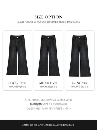 Custom Made Series / Summer Flared Long Pants - 4 Colors