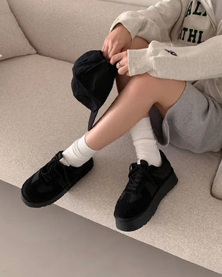 Platform sneakers