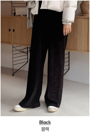 (basic/long) Corduroy Training Pants - 4 colors