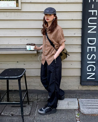 Parachute cargo pants