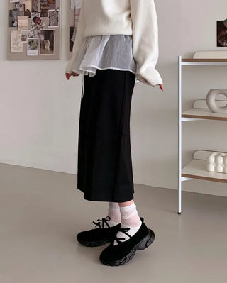 Ribbon Meri Jane Sneaker Loafers (3 colors)