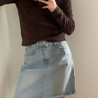 denim skirt