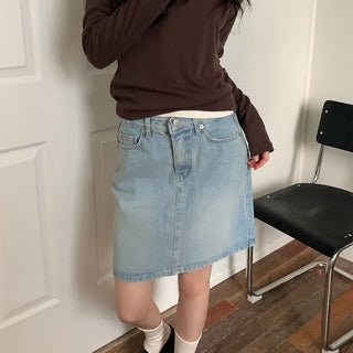 denim skirt