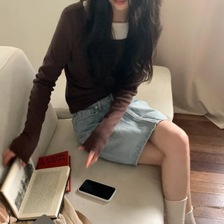 denim skirt
