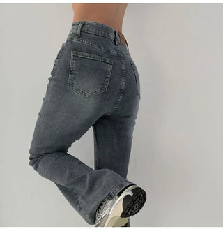 Spring planning 6-color daily Flared high-waist pt
