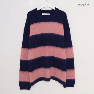 Border brush knit