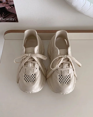 [~25.5] Platform clog sneakers