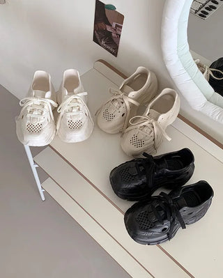 [~25.5] Platform clog sneakers