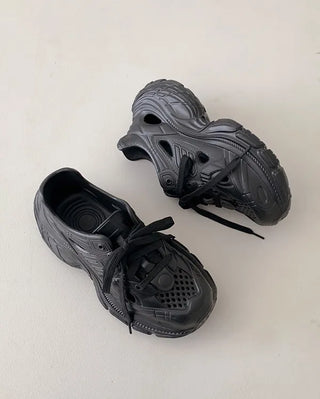 [~25.5] Platform clog sneakers