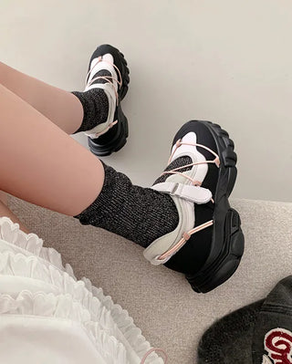 Mary Jane chunky sole sneakers