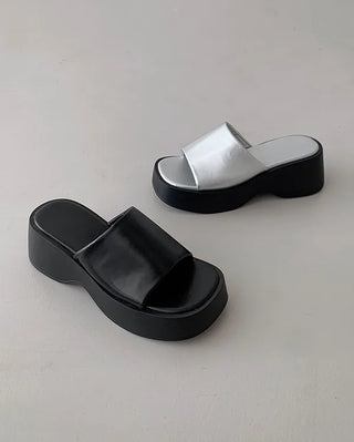 Unique platform sandals