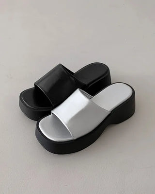 Unique platform sandals