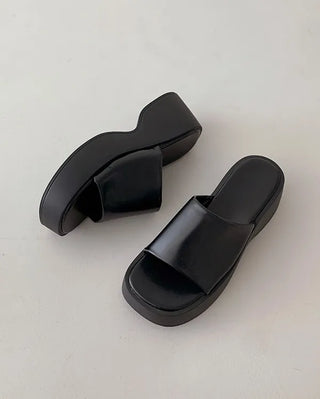 Unique platform sandals