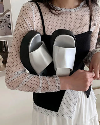 Unique platform sandals