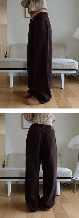 Brownie Wide Cotton Pants - 5 colors