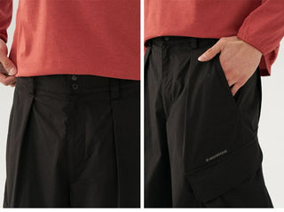 [Monterest] Water-Resistant Wide Leg Work Pants