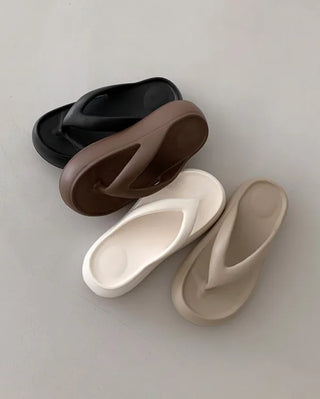 Platform aqua beach sandals (4 colors)