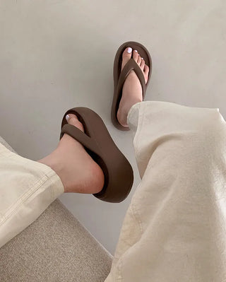 Platform aqua beach sandals (4 colors)