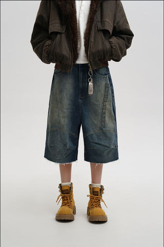 [MASONPRINCE] Workwear Structure Denim Pants