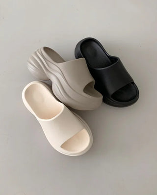 Platform Aqua Slippers (3 colors)