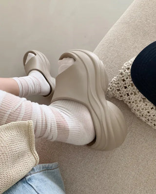 Platform Aqua Slippers (3 colors)