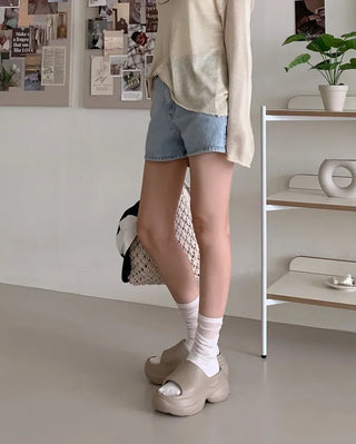 Platform Aqua Slippers (3 colors)
